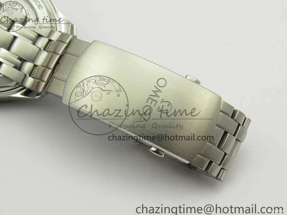 0419 ZeroBulk 2018 Seamaster Diver 300M OMF Best Edition Blue Ceramic Blue Dial on SS Bracelet A8800 (Black Balance Wheel) 7957